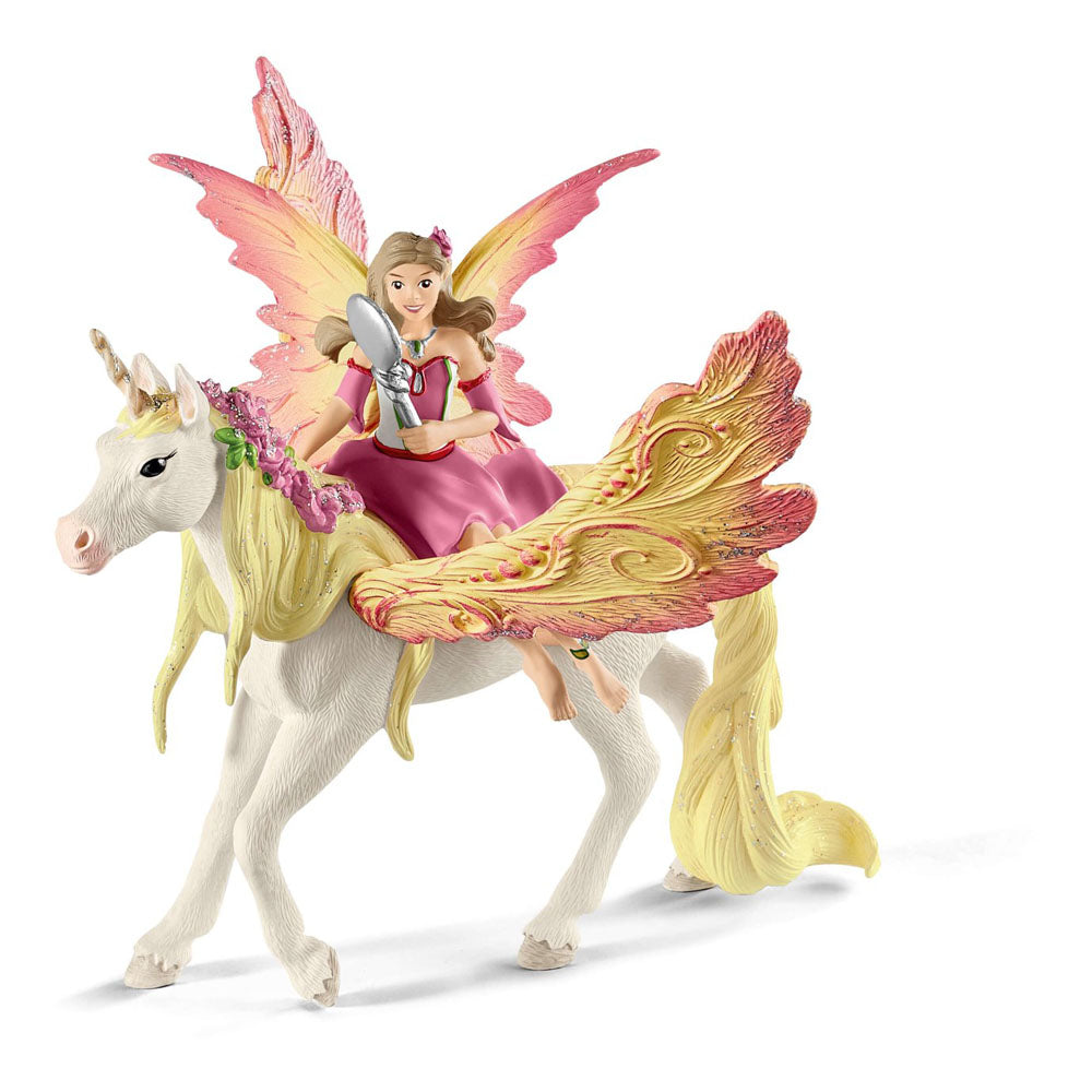 Schleich Bayala Fairy Feya with Pegasus Unicorn Toy Figure