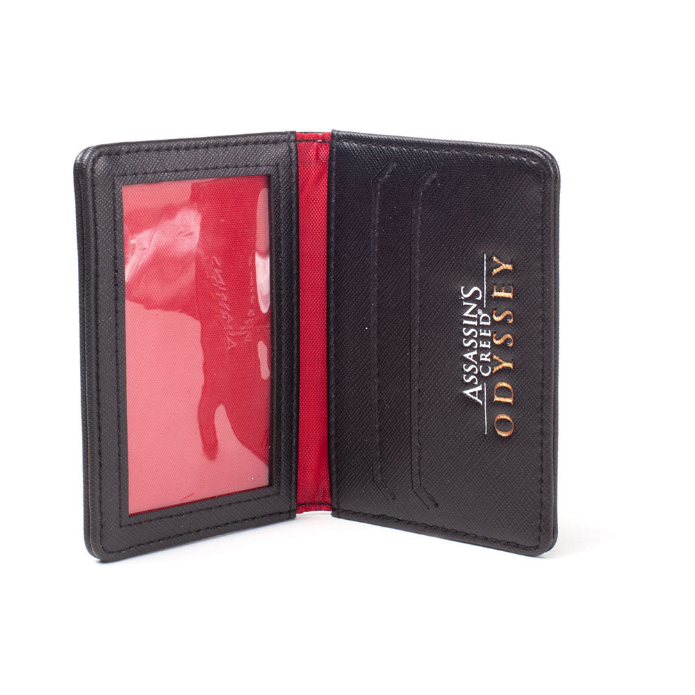 Assassin's Creed Odyssey Metal Logo Badge Premium Card Wallet