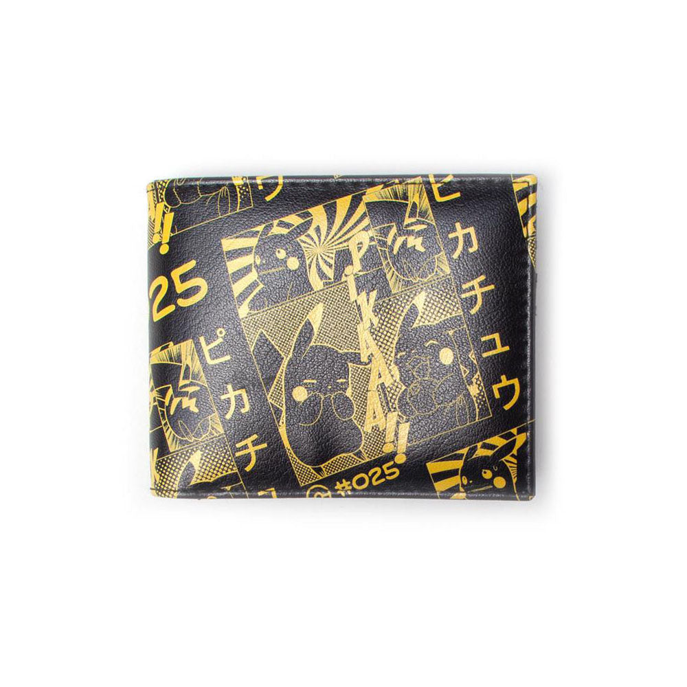 Pokemon Pikachu Manga Bi-fold Wallet