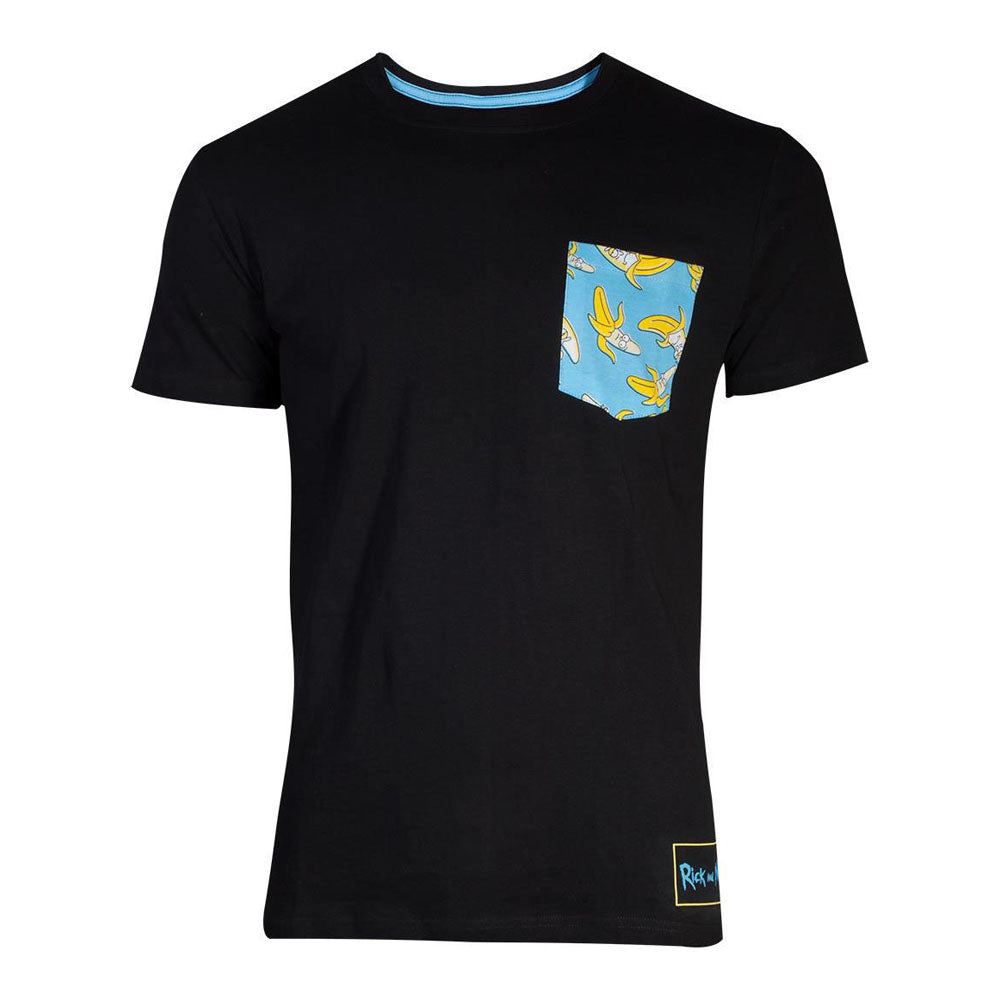 Rick and Morty Banana Pocket Men's T-Shirt