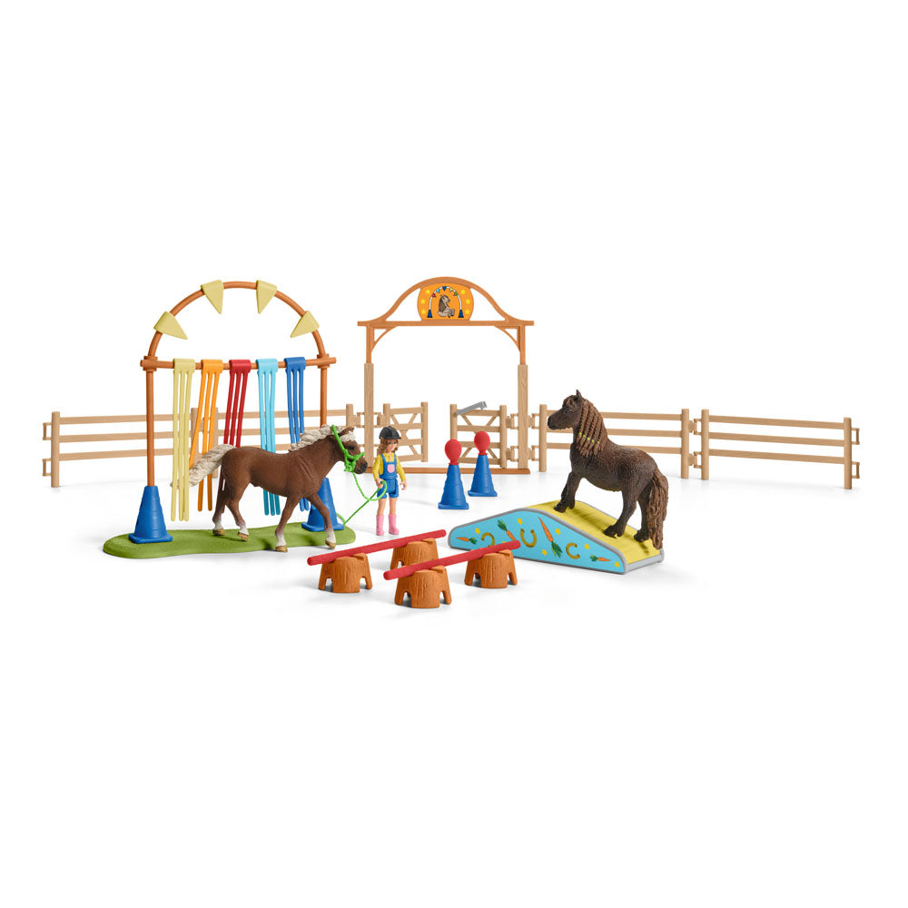 Schleich Farm World Pony Agility Training