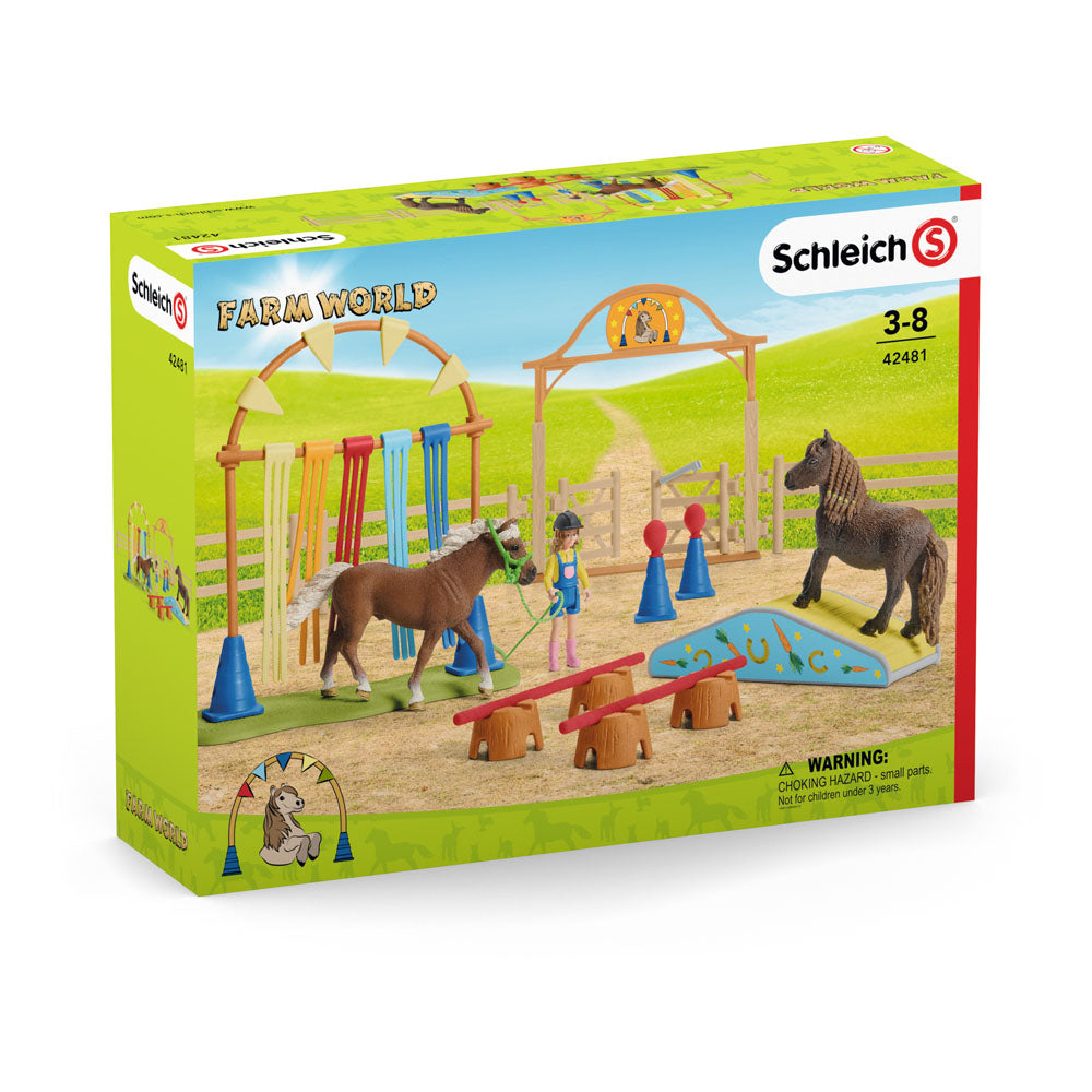 Schleich Farm World Pony Agility Training