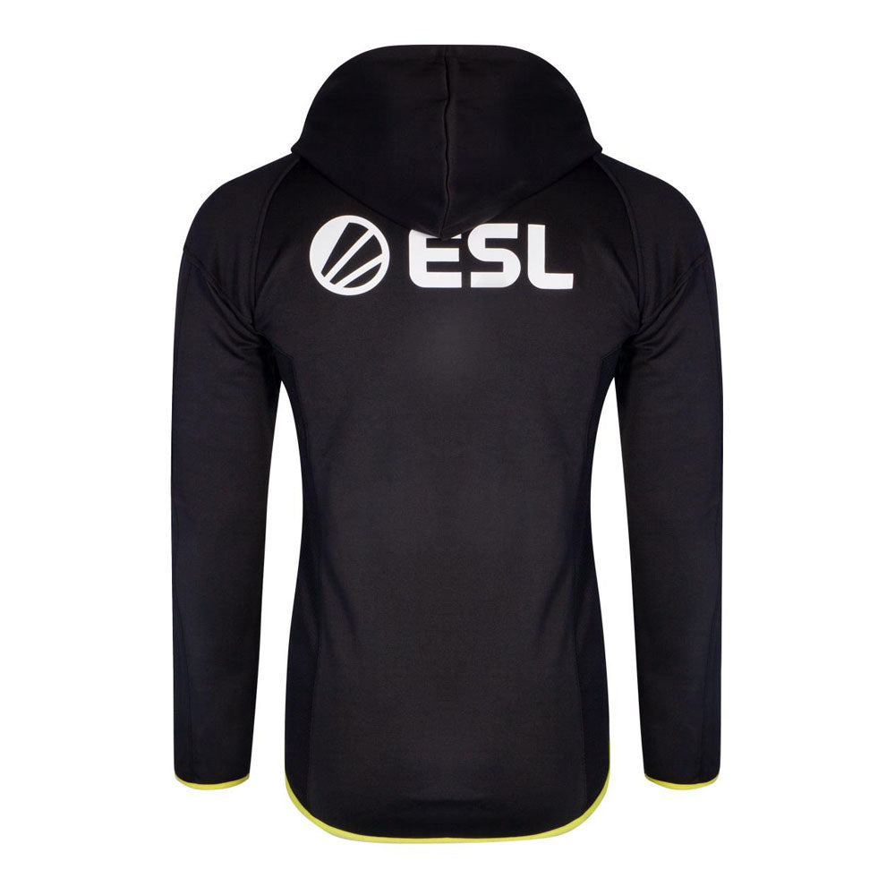 ESL Logo TEQ Full Length Zipper Men's Hoodie