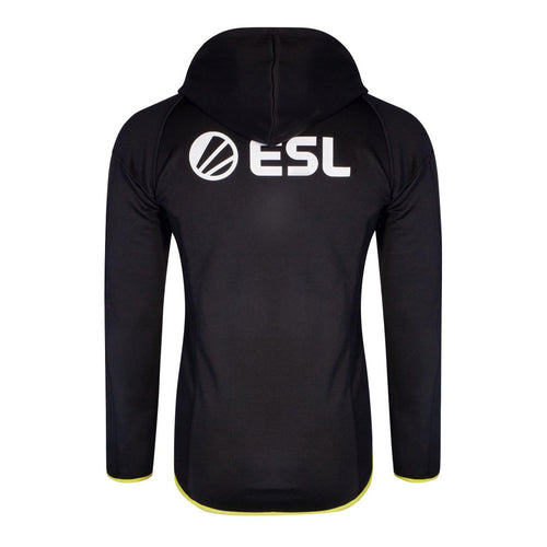 ESL Logo TEQ Full Length Zipper Men's Hoodie