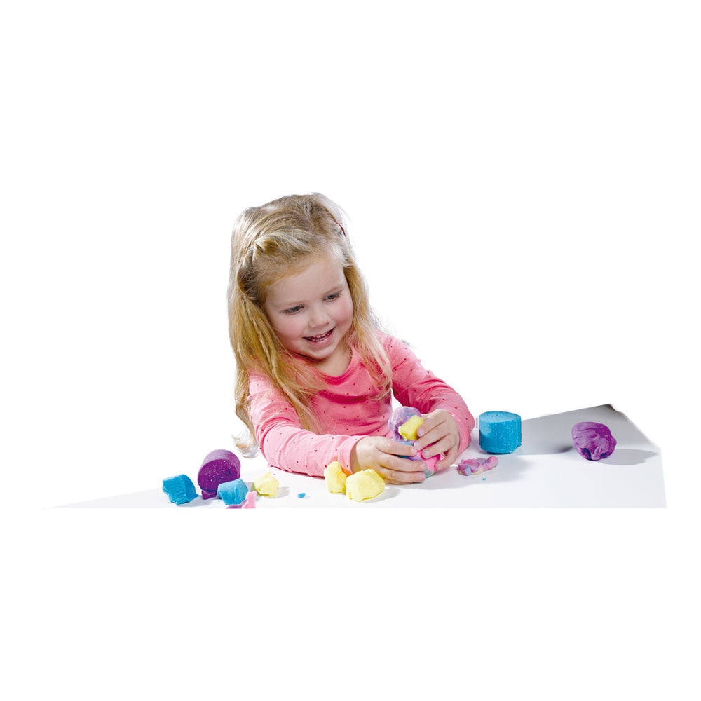 SES Creative Glitter Clay Modelling Clay Set, 4 Pots