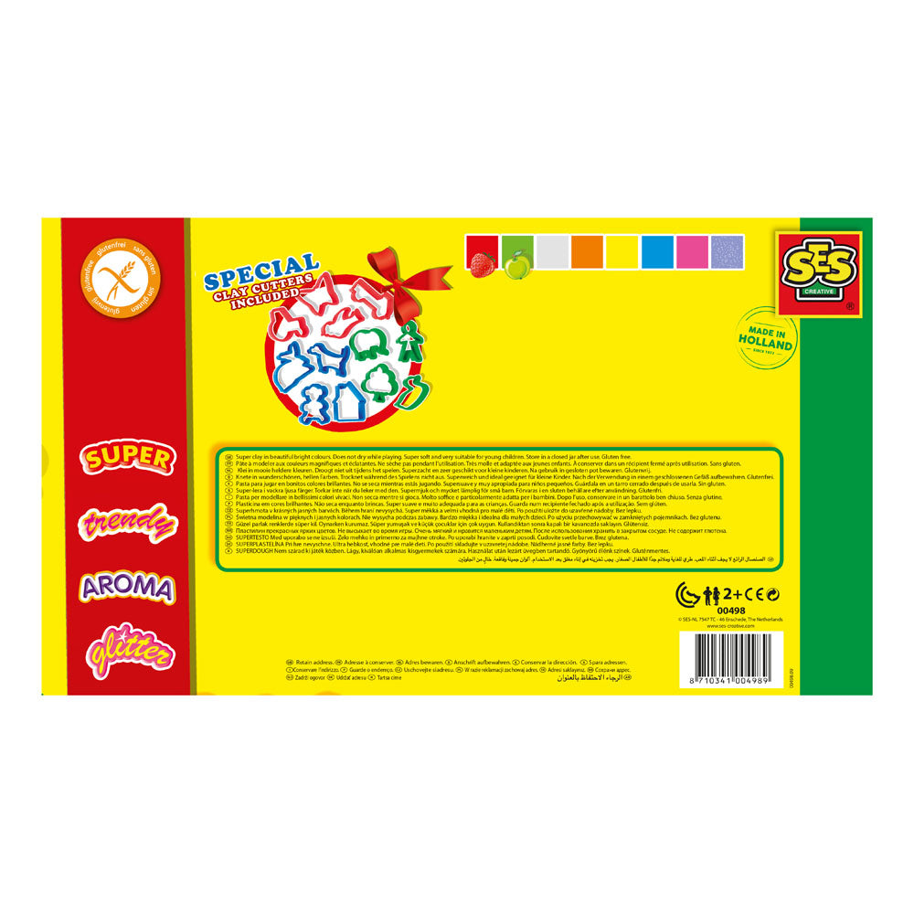 SES Creative Modelling Clay and Cutters Set