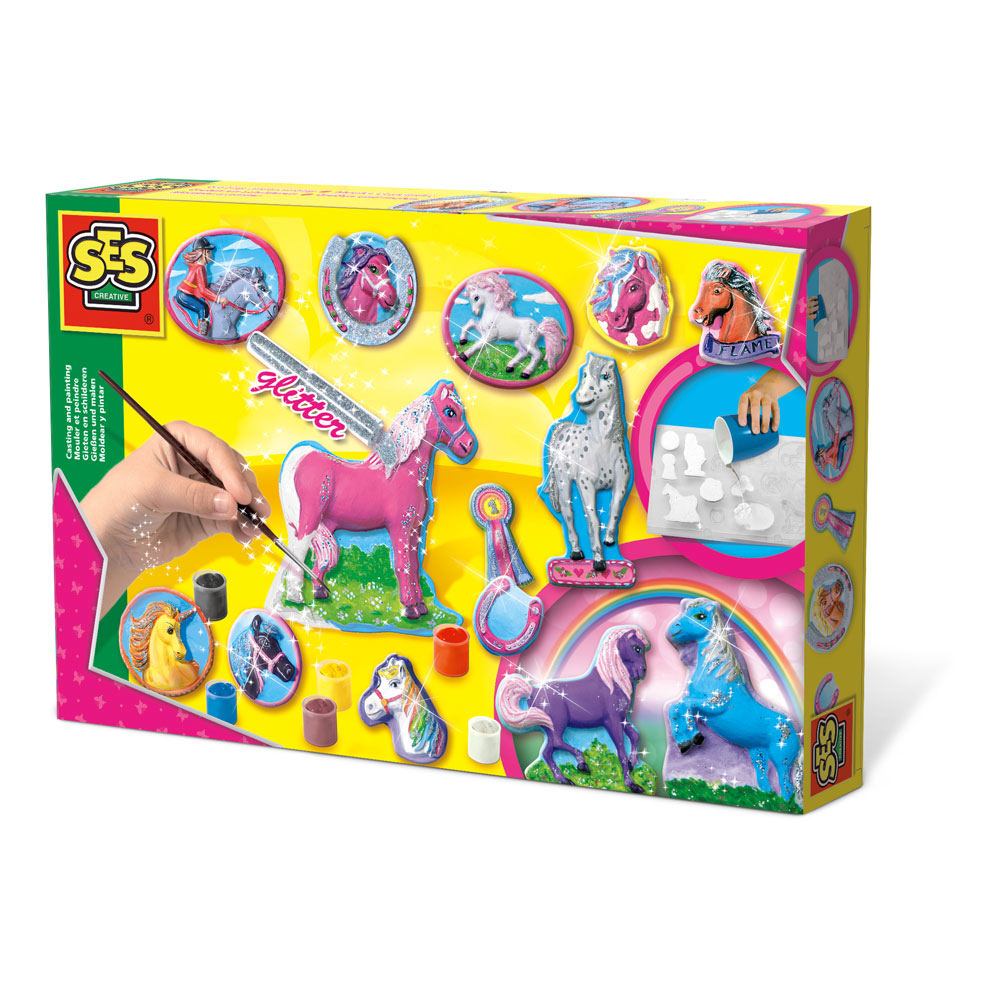 SES Creative Fantasy Horses Casting and Painting Set