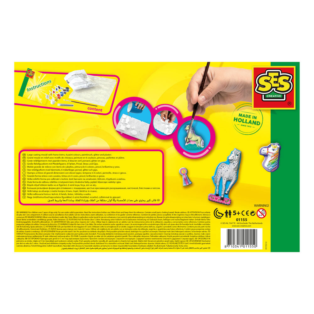 SES Creative Fantasy Horses Casting and Painting Set