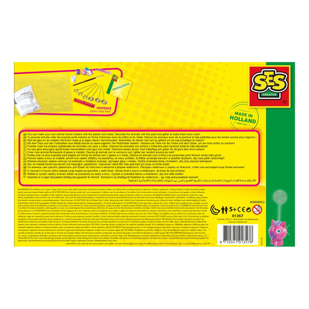 SES Creative Memo Holders Casting and Painting Set