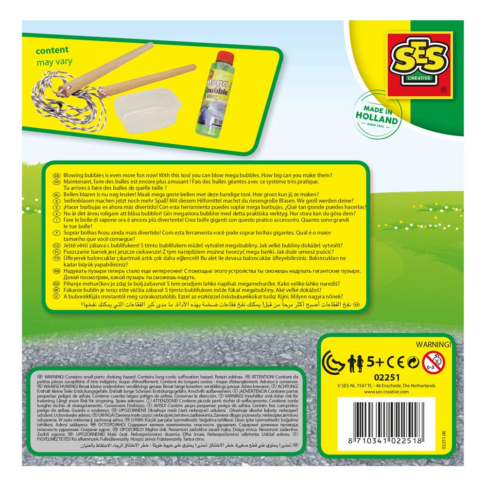 SES Creative Mega Bubbles Blower