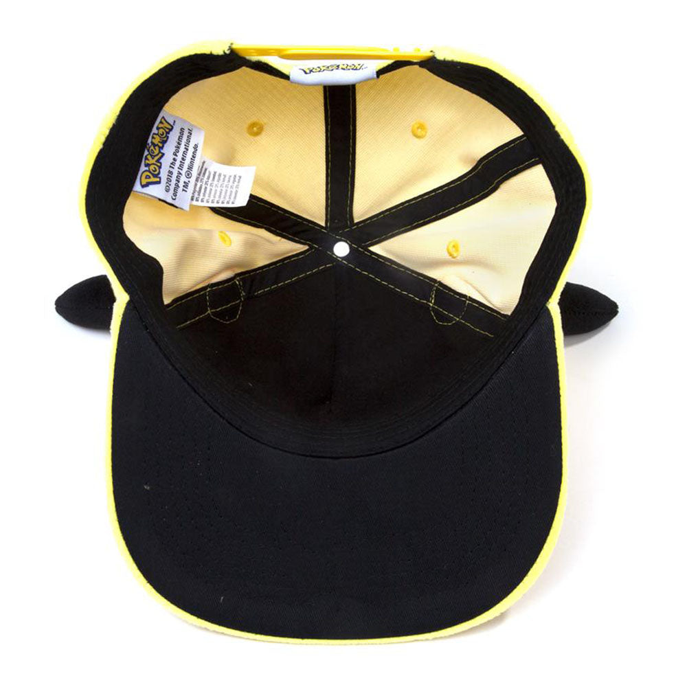 Pokemon Pikachu Plush with Ears Snapback Baseball Cap