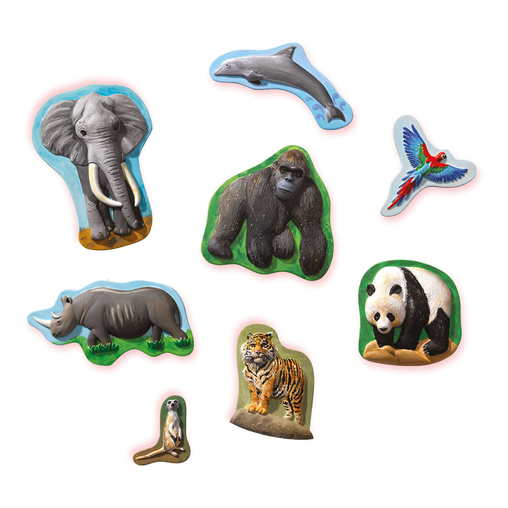 SES Creative Animals Casting and Painting Set