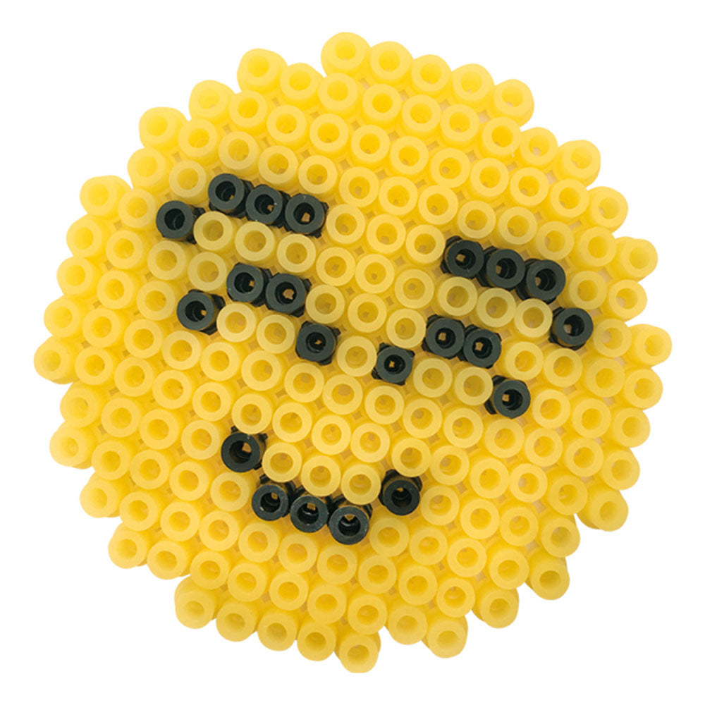 SES Creative Beedz Emoticons Iron-on Beads Mosaic Set, 1800 Iron-on Beads Mix