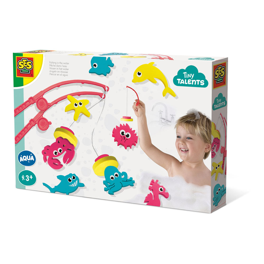 SES Creative Tiny Talents Fishing In The Water Bath Playset