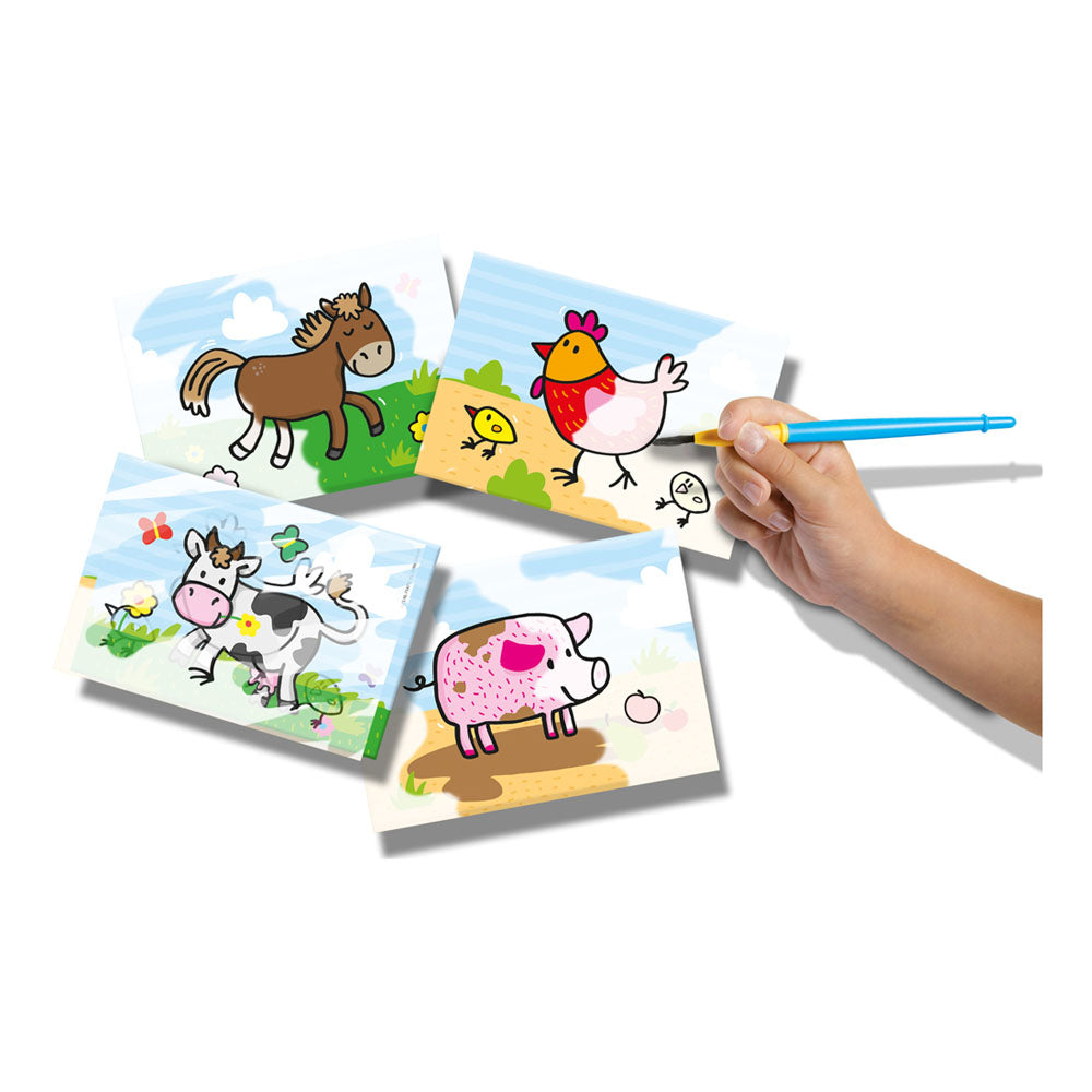 SES Creative My First Colouring with Water Farm Animals Set