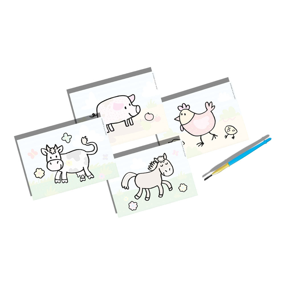 SES Creative My First Colouring with Water Farm Animals Set