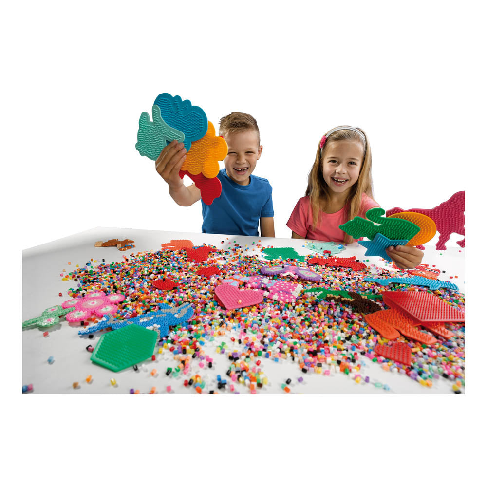 SES Creative Beedz Iron-on Beads Pegboards Mosaic Set, 5 Pieces