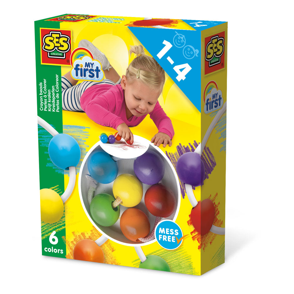 SES Creative My First Crayon Beads Set