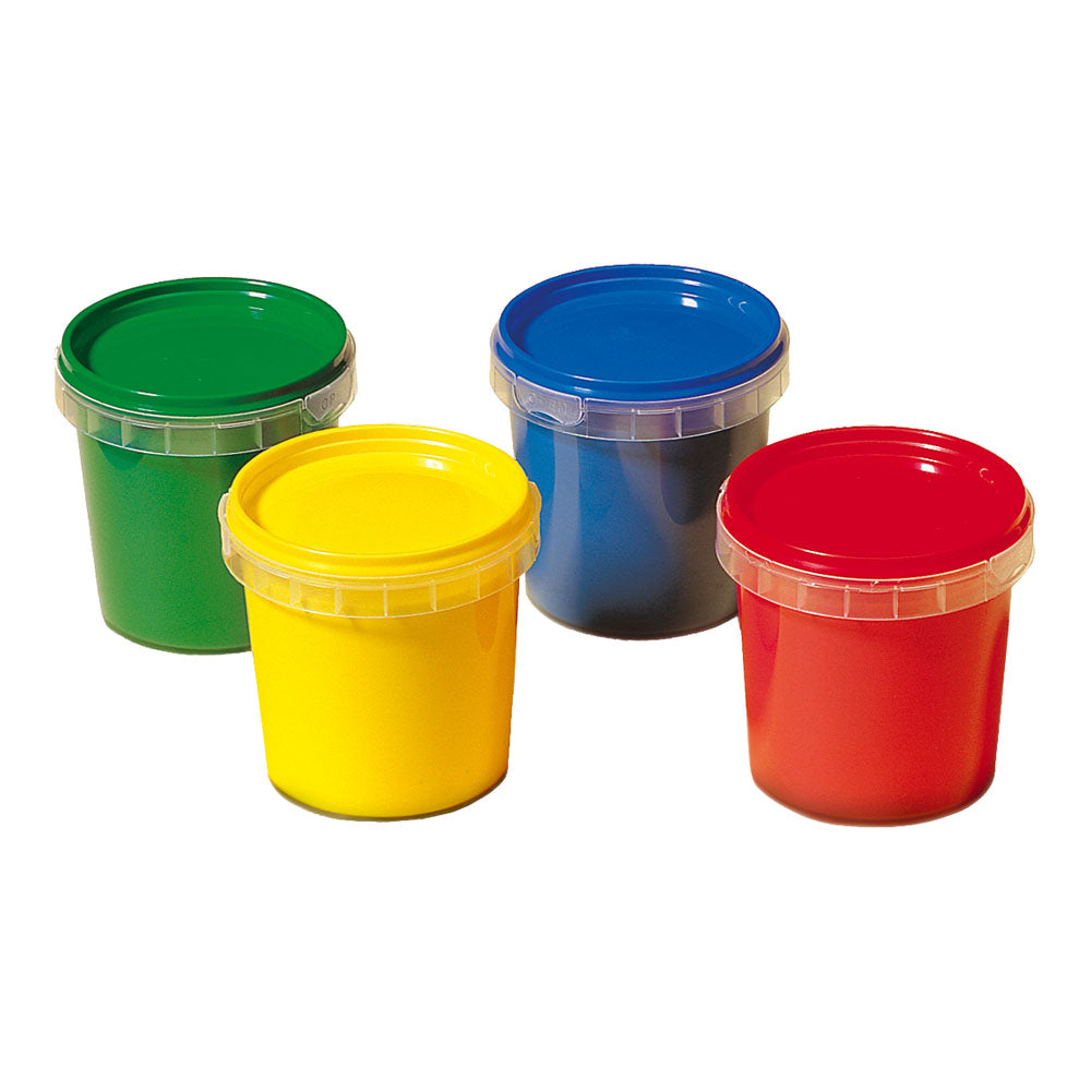 SES Creative My First Washable Fingerpaint Set, 4 Paint Pots (145ml)