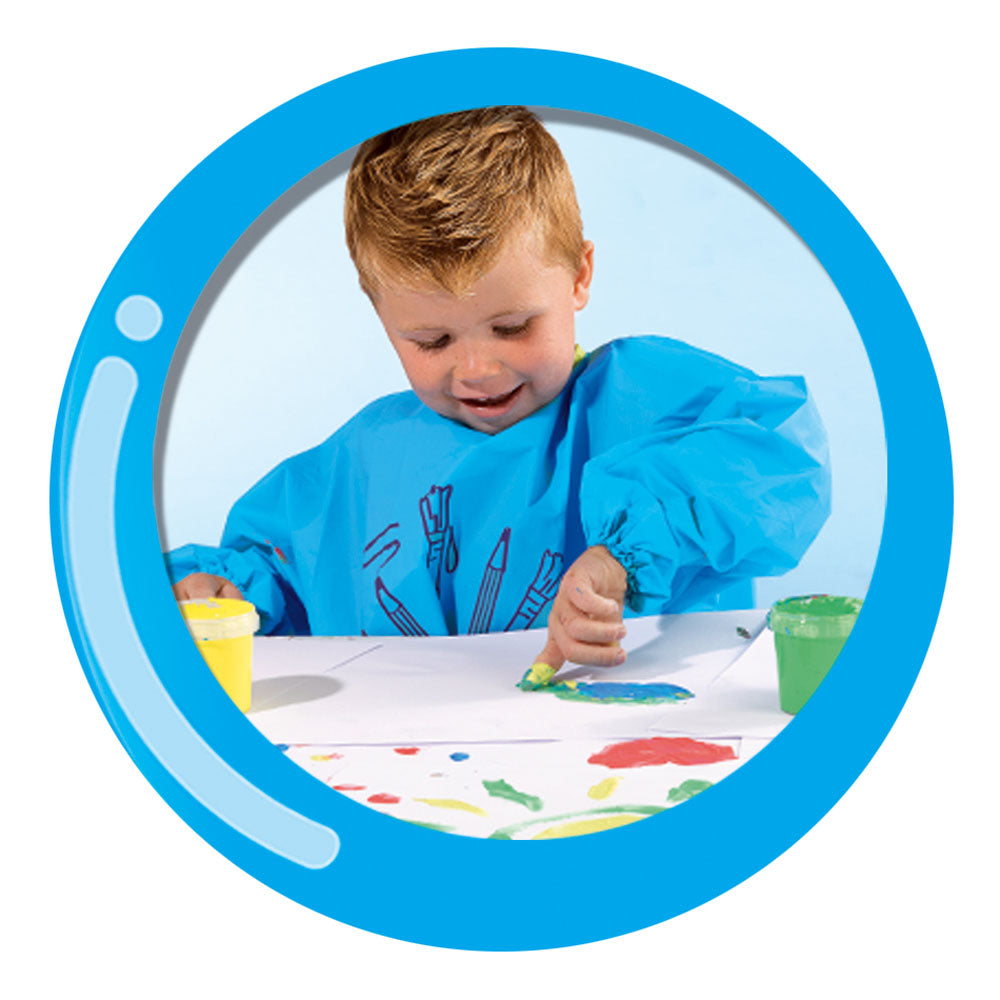 SES Creative My First Washable Fingerpaint Set, 4 Paint Pots (145ml)