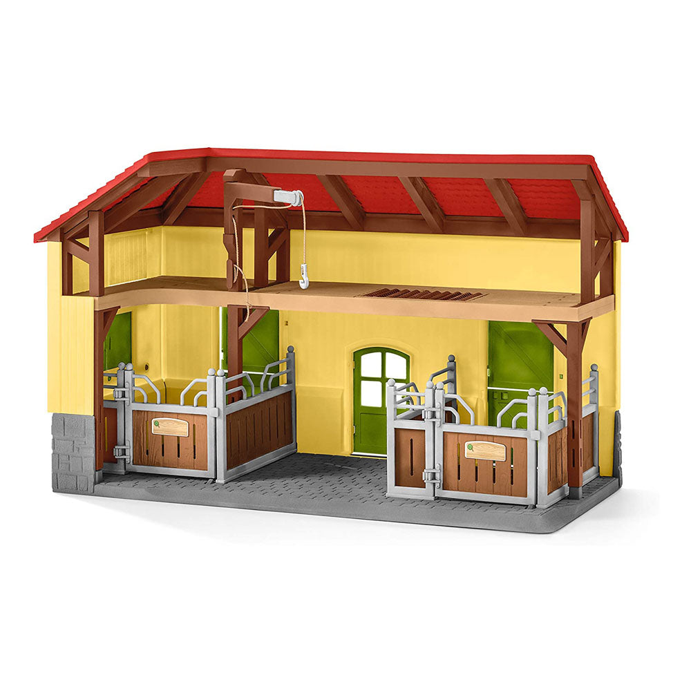 Schleich Farm World Children's Horse Stable with Accessories