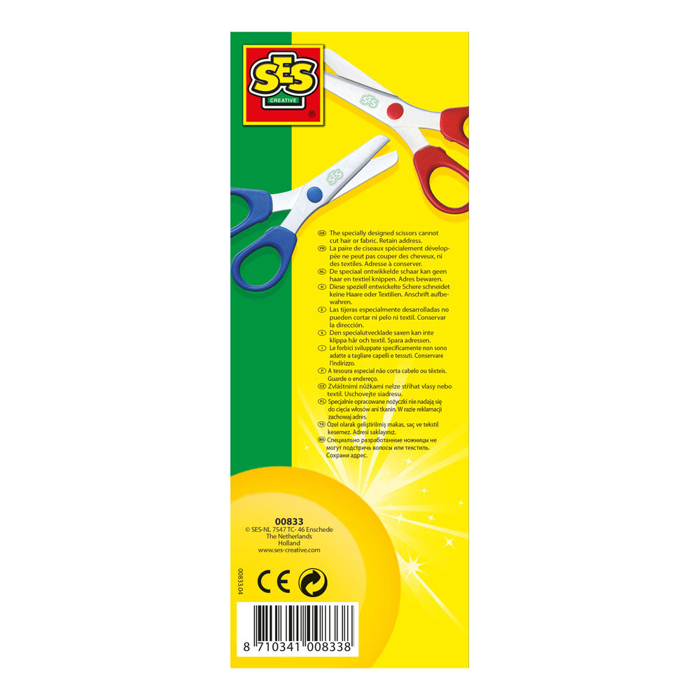 SES Creative Junior Ambidextrous Safety Scissors