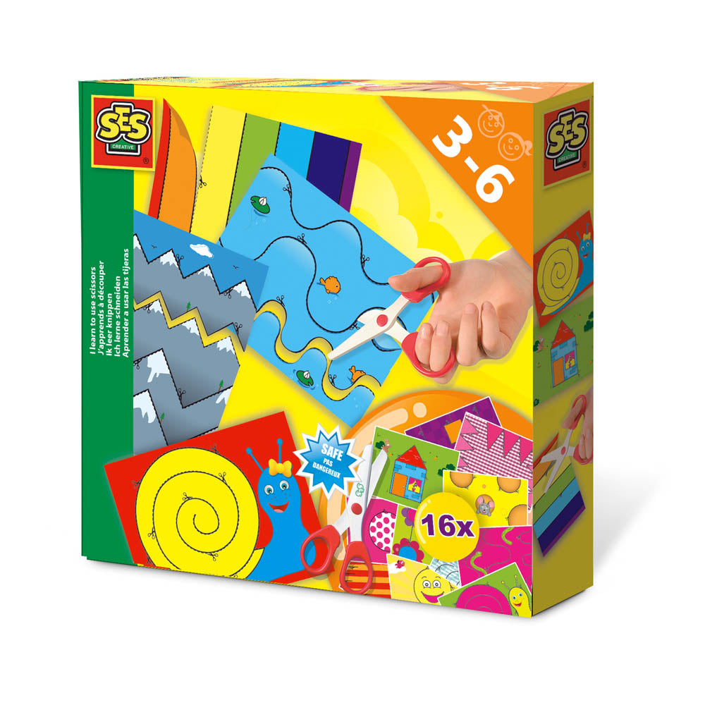SES Creative I Learn to Use Scissors Kit