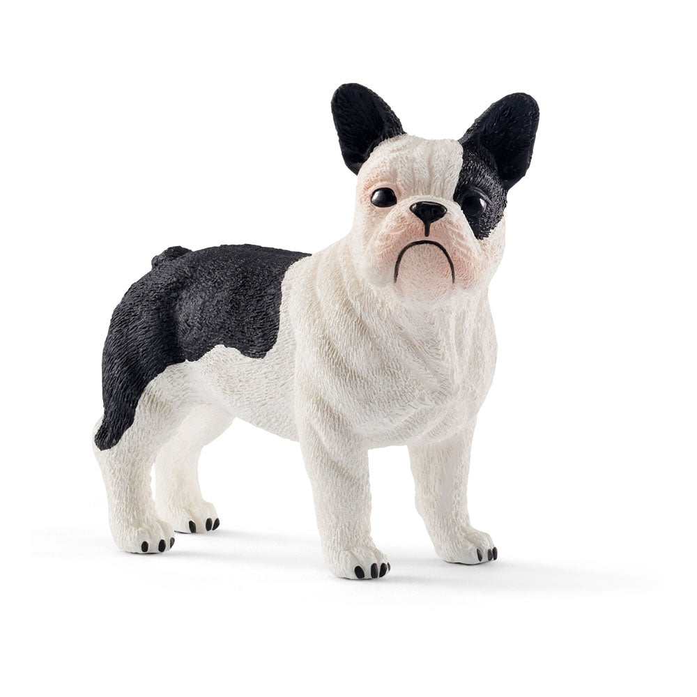 Schleich Farm World French Bulldog Dog Toy Figure