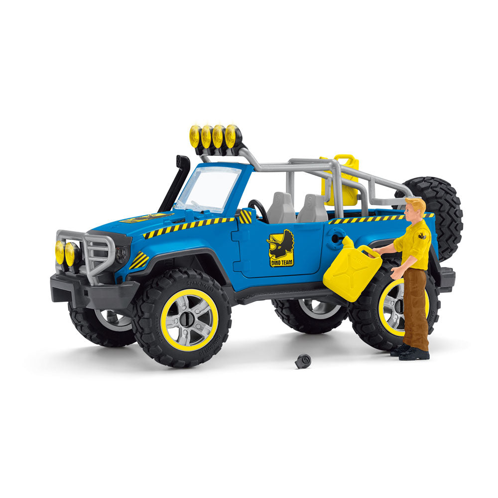 Schleich Dinosaurs Off-Road Vehicle with Dino Outpost Playset