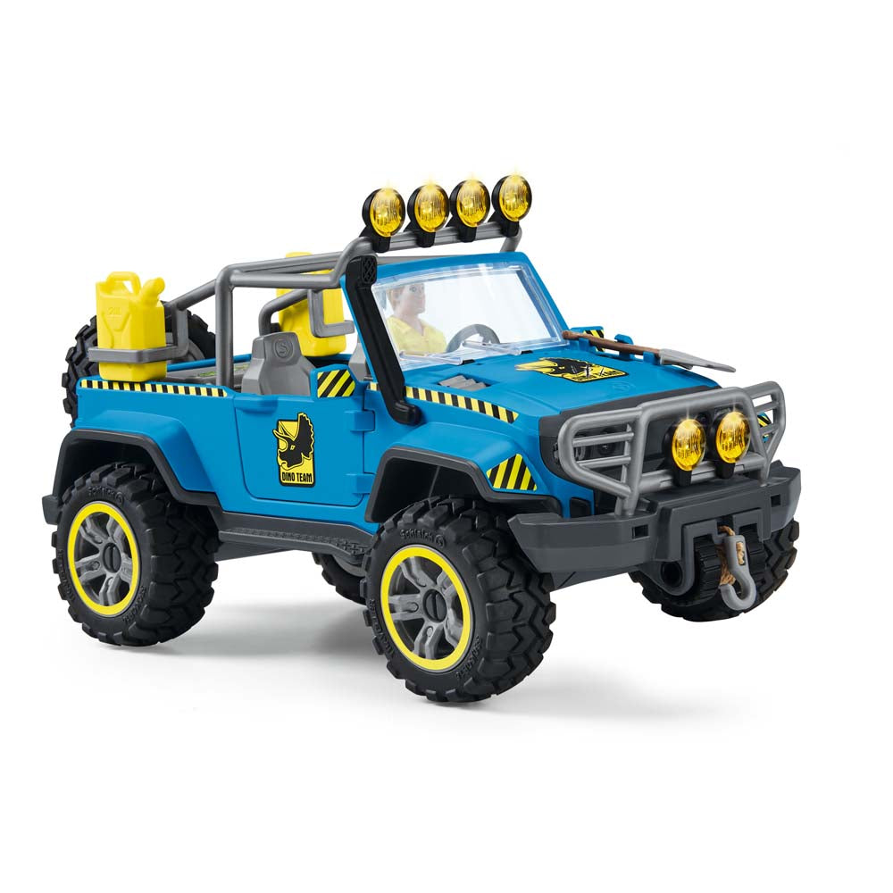 Schleich Dinosaurs Off-Road Vehicle with Dino Outpost Playset
