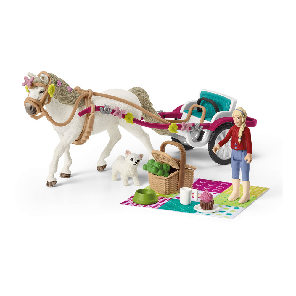 Schleich Horse Club Small Carriage for the Big Horse Show Playset