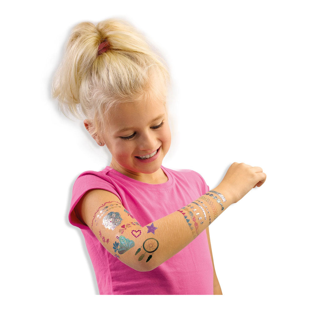 SES Creative 3-in-1 Glamour Temporary Tattoos Set