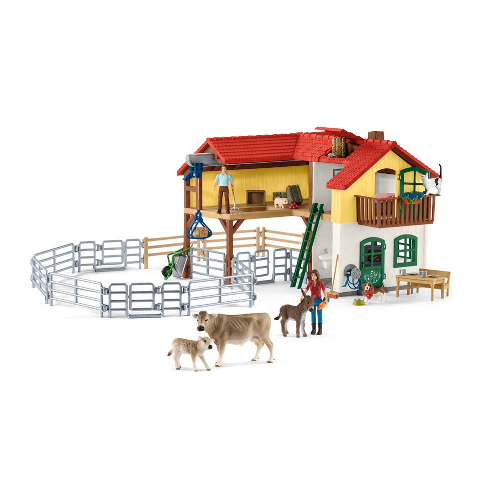 Schleich Farm World Corral Fence Toy Playset