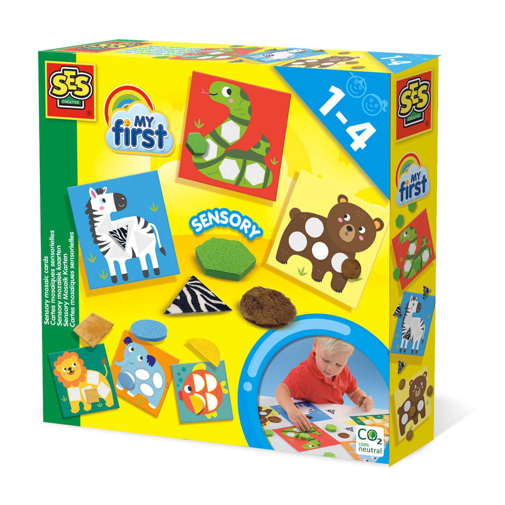 SES Creative My First Sensory Mosaic Cards