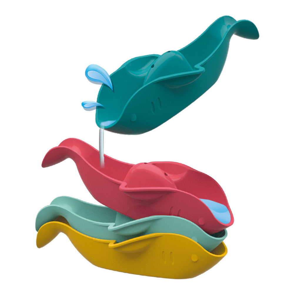 SES Creative Tiny Talents Fish in a Row Bath Toy