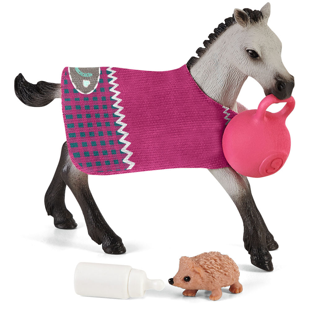 Schleich Horse Club Playful Foal  Toy Figure Set