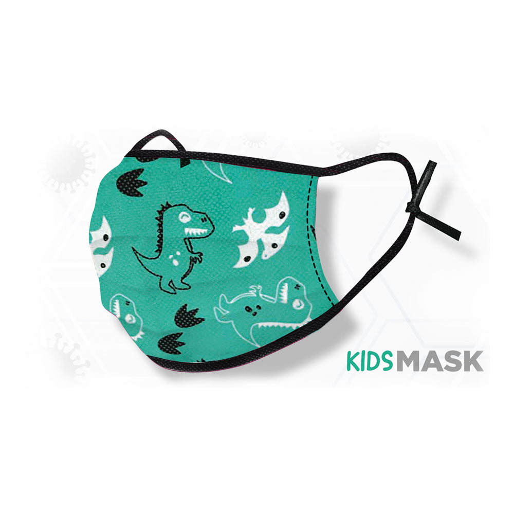SES Creative Notam Kids Dino Face Masks Set, 16 Pieces