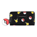 Pokemon Pika & Pokeball All-Over Print Zip Around Purse Wallet