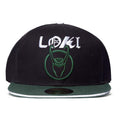 Marvel Comics Loki Logo Snapback Baseball Cap