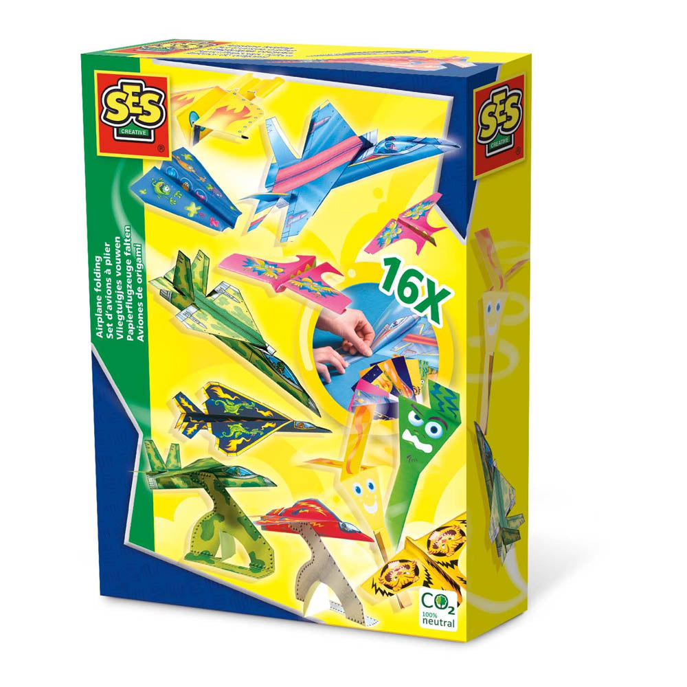 SES Creative Paper Airplane Folding Set