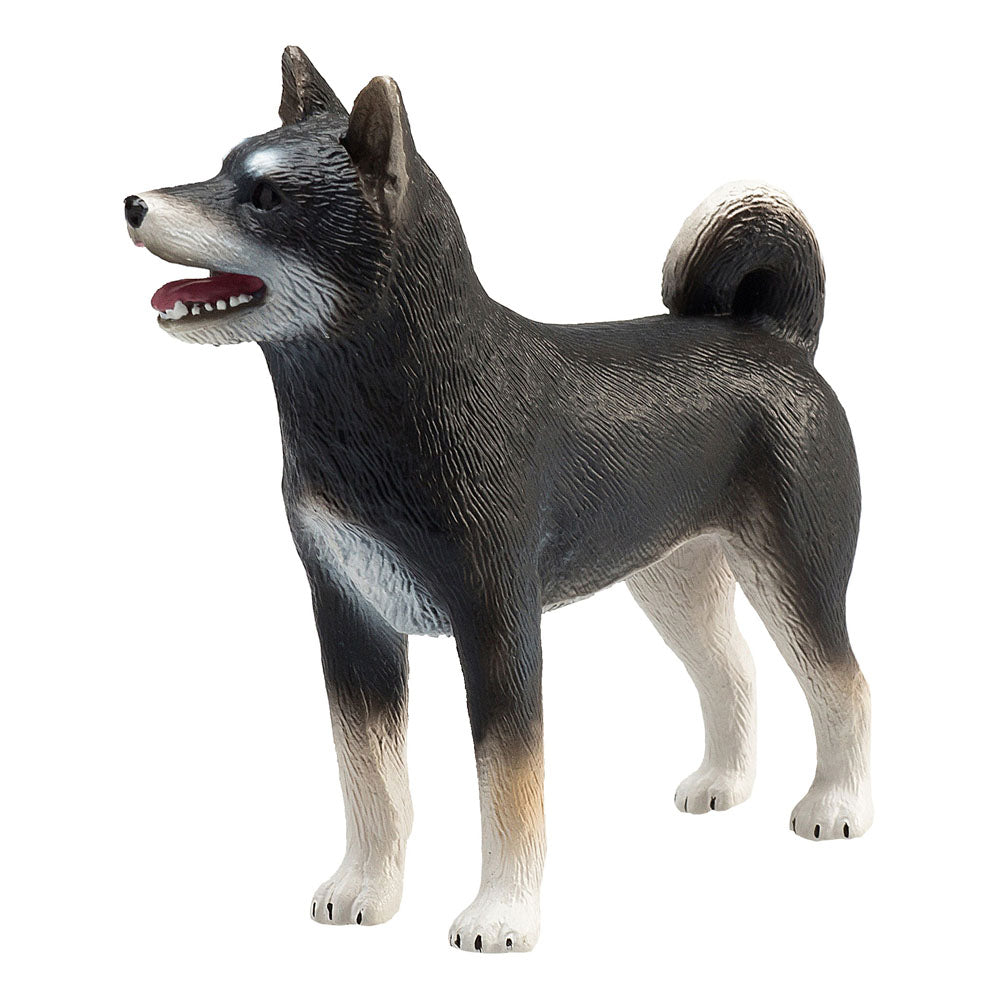 Animal Planet Mojo Farm Life Shiba Inu Black Toy Figure