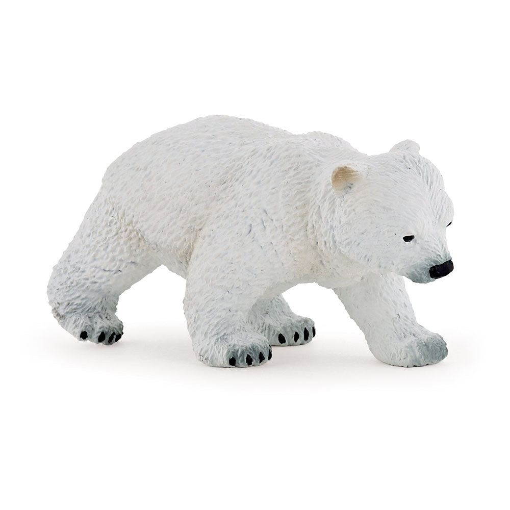 Papo Wild Animal Kingdom Walking Polar Bear Cub Toy Figure