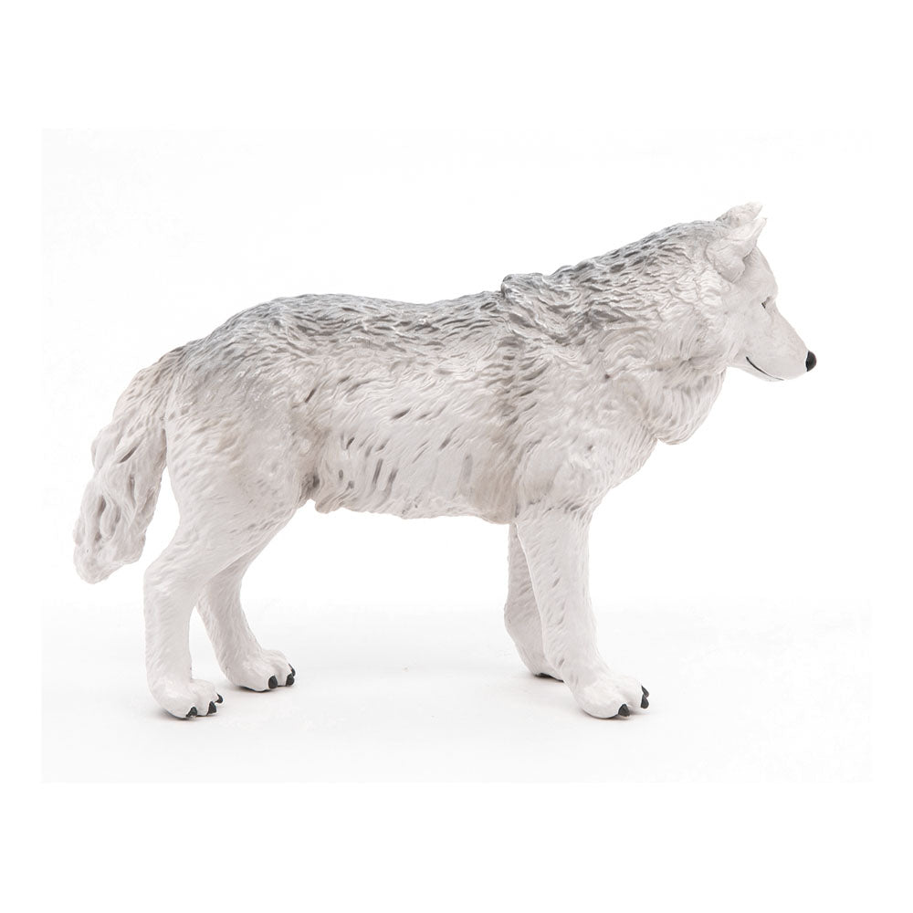 Papo Wild Animal Kingdom Polar Wolf Toy Figure
