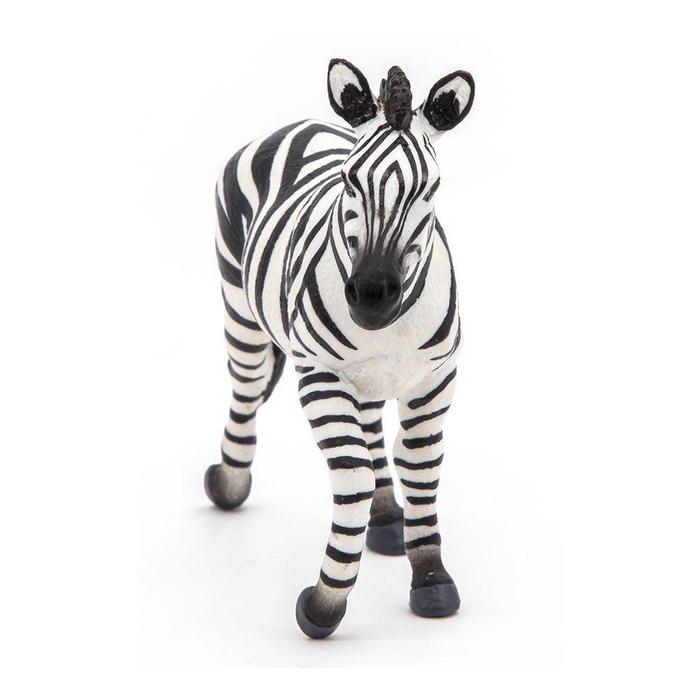 Papo Wild Animal Kingdom Male Zebra Toy Figure