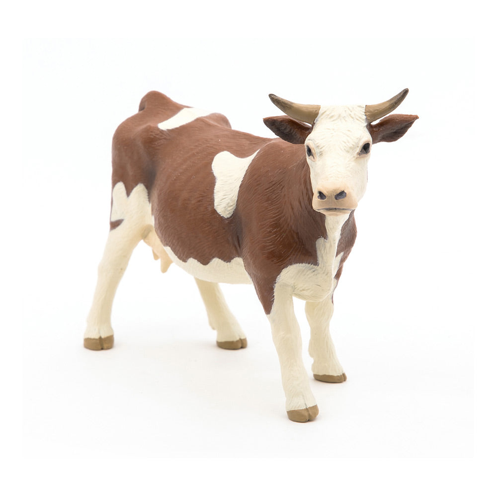 Papo Farmyard Friends Simmental Cow Toy Figure