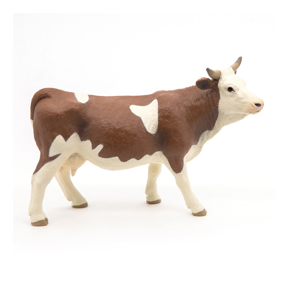 Papo Farmyard Friends Simmental Cow Toy Figure