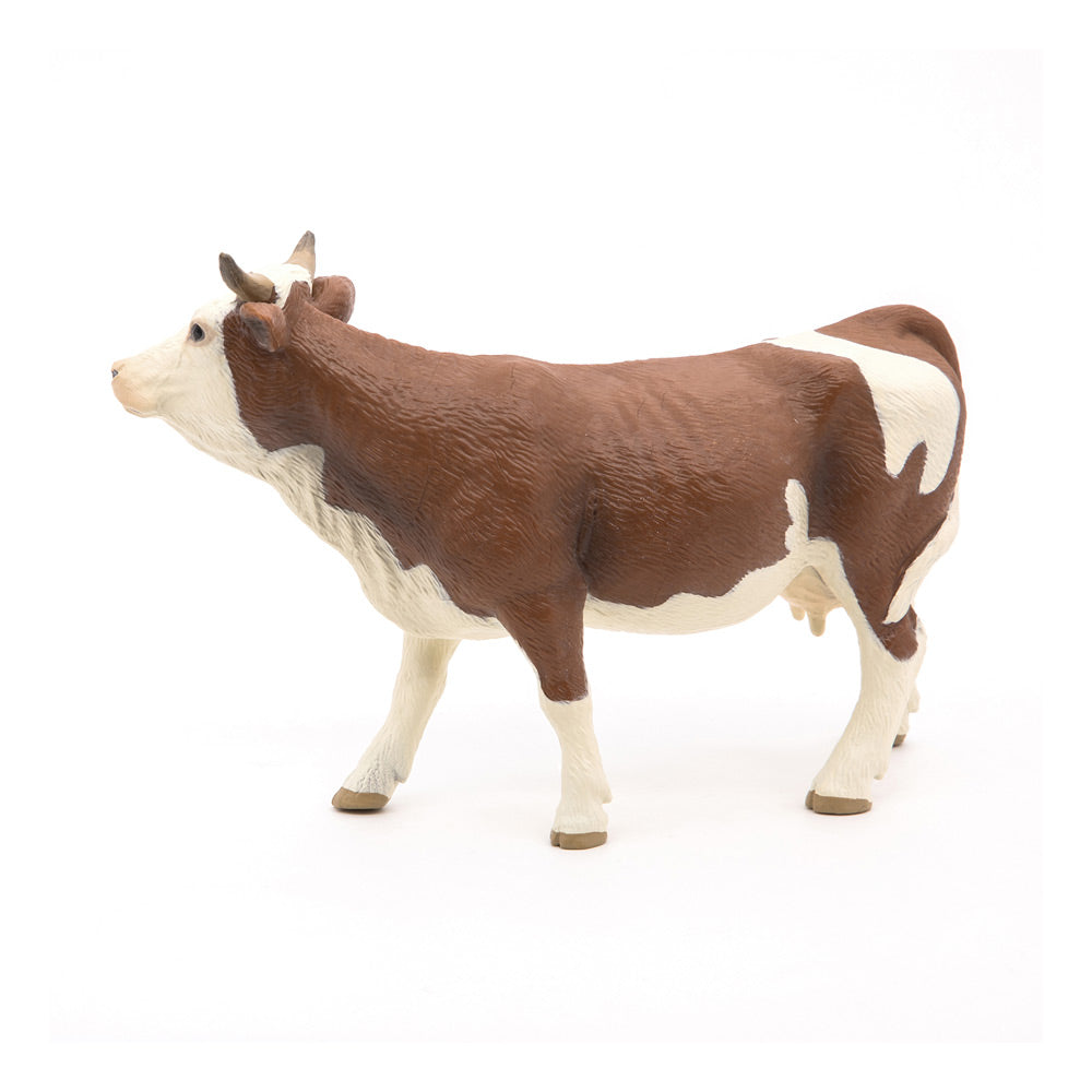 Papo Farmyard Friends Simmental Cow Toy Figure