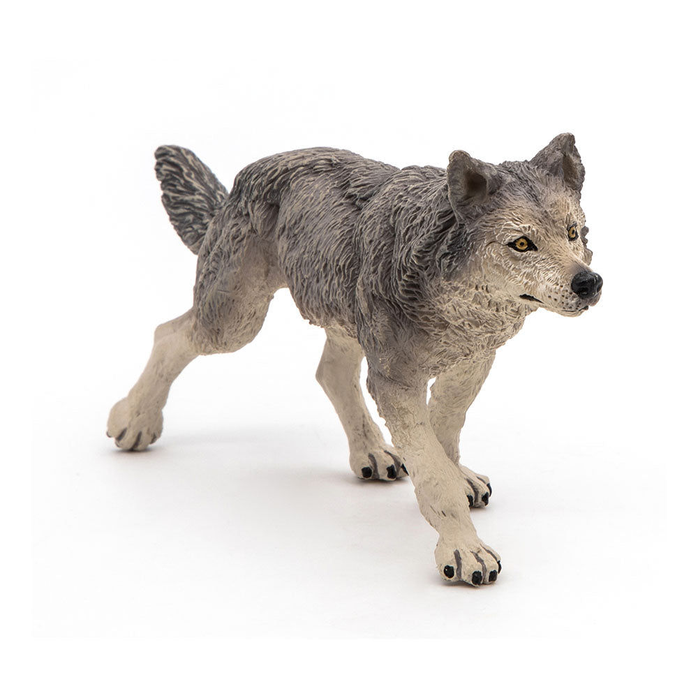 Papo Wild Animal Kingdom Grey Wolf Toy Figure