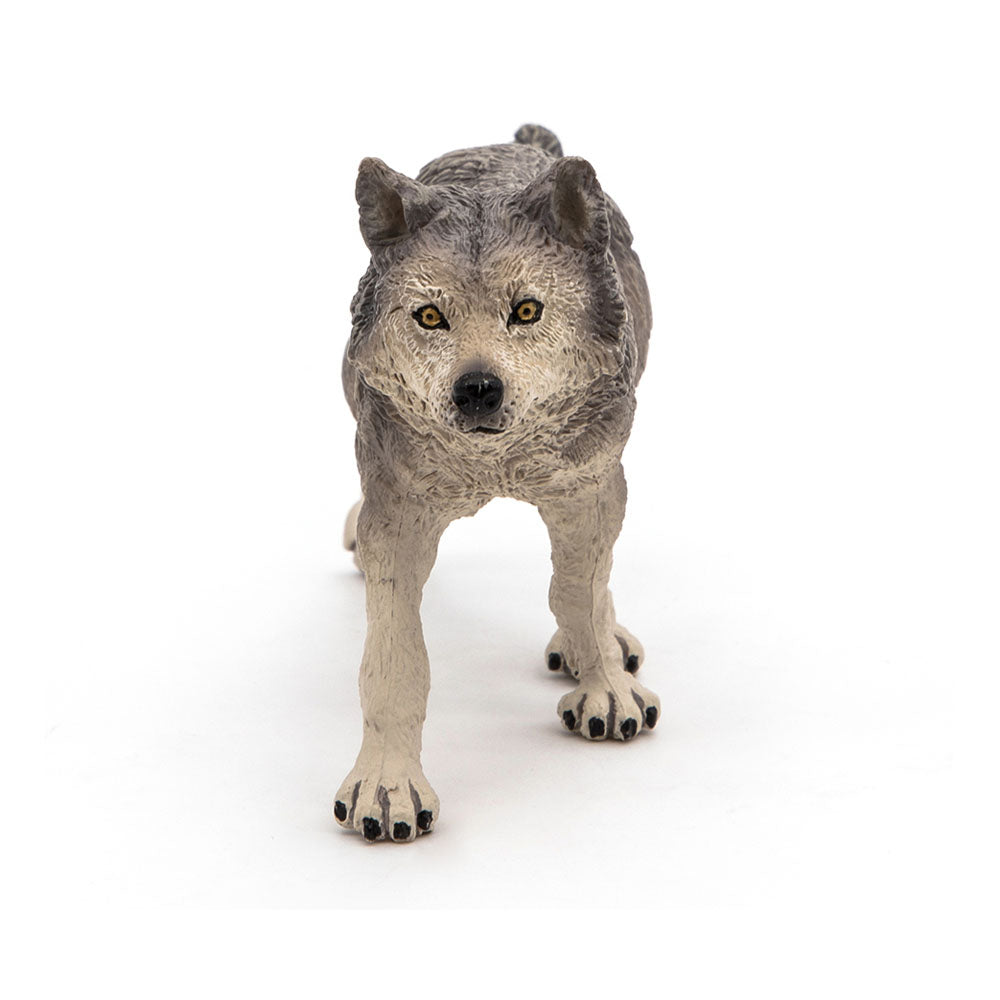 Papo Wild Animal Kingdom Grey Wolf Toy Figure