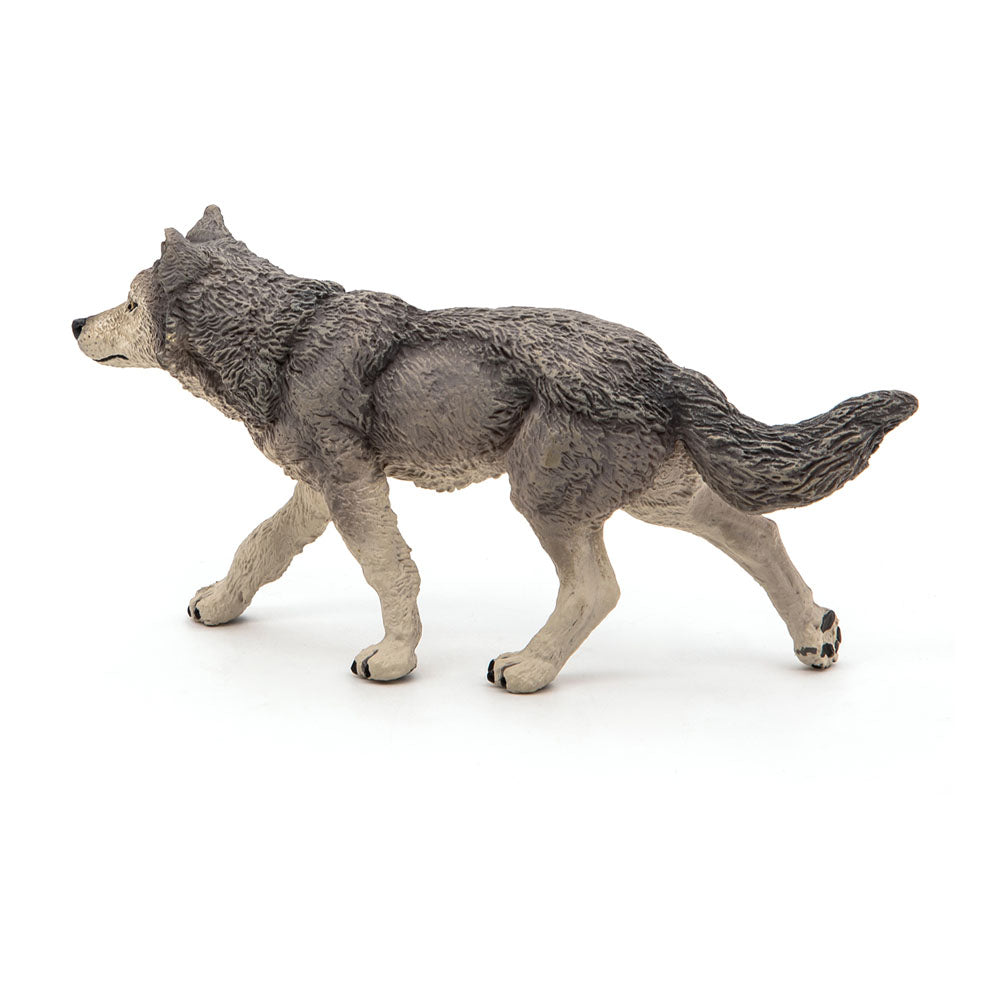 Papo Wild Animal Kingdom Grey Wolf Toy Figure